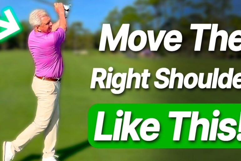How the Right Shoulder Can Fix Your Golf Swing Easily | The Correct Movement How the Right Shoulder Can Fix Your Golf Swing Easily | The Correct Movement
