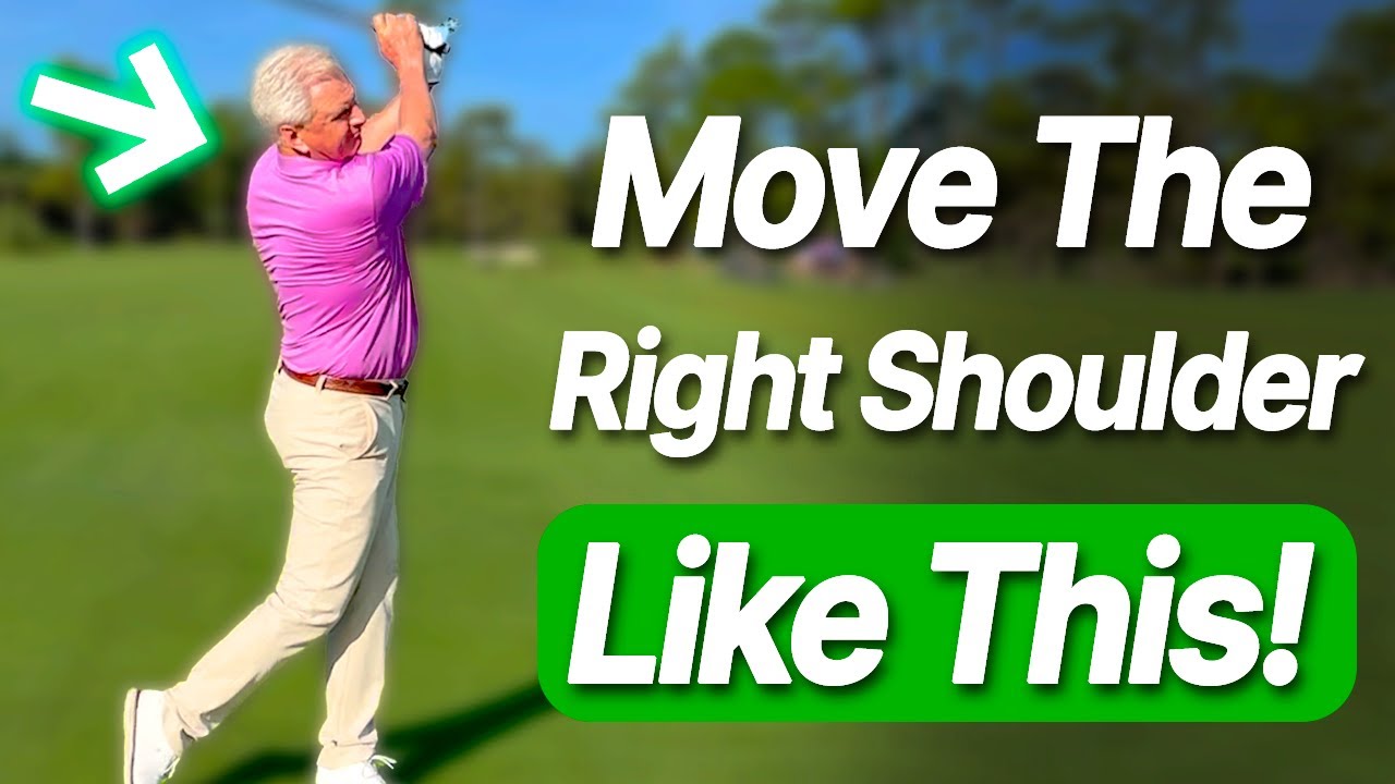 How the Right Shoulder Can Fix Your Golf Swing Easily | The Correct Movement How the Right Shoulder Can Fix Your Golf Swing Easily | The Correct Movement