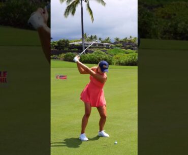 Amazing Golf Swing you need to see | Golf Girl awesome swing | Golf shorts | Cailyn Henderson