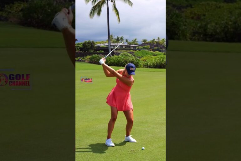 Amazing Golf Swing you need to see | Golf Girl awesome swing | Golf shorts | Cailyn Henderson