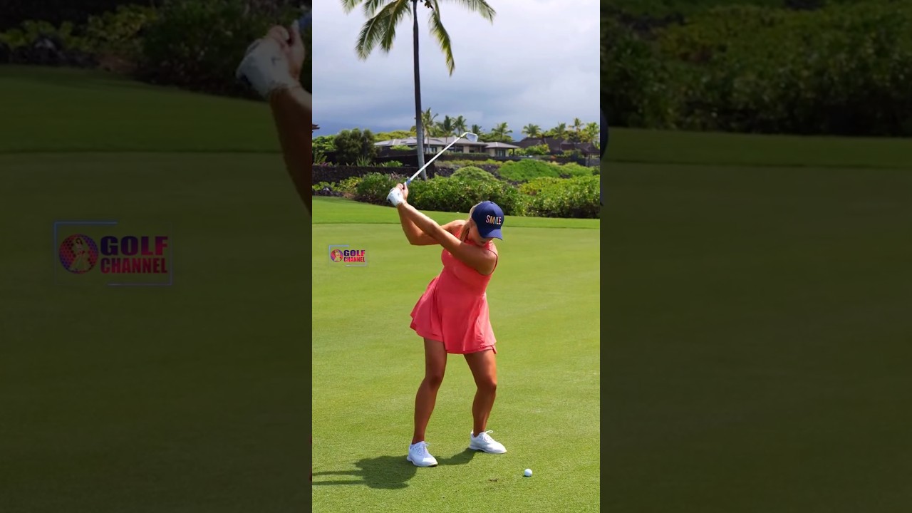 Amazing Golf Swing you need to see | Golf Girl awesome swing | Golf shorts | Cailyn Henderson Amazing Golf Swing you need to see | Golf Girl awesome swing | Golf shorts | Cailyn Henderson