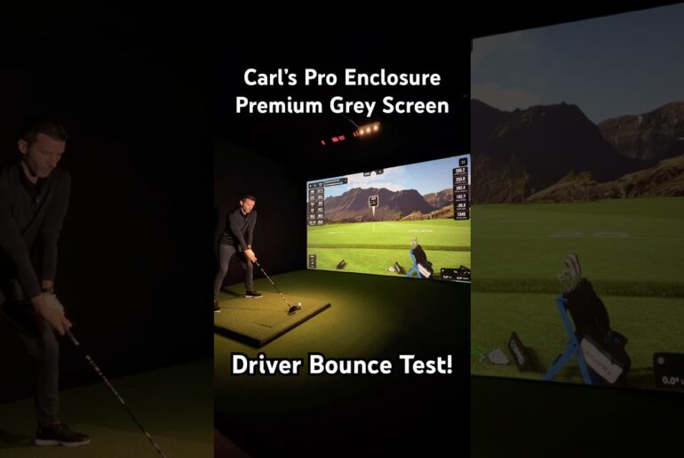 Carl’s Place PRO Golf Simulator Enclosure: Driver Test & Review! Carl’s Place PRO Golf Simulator Enclosure: Driver Test & Review!