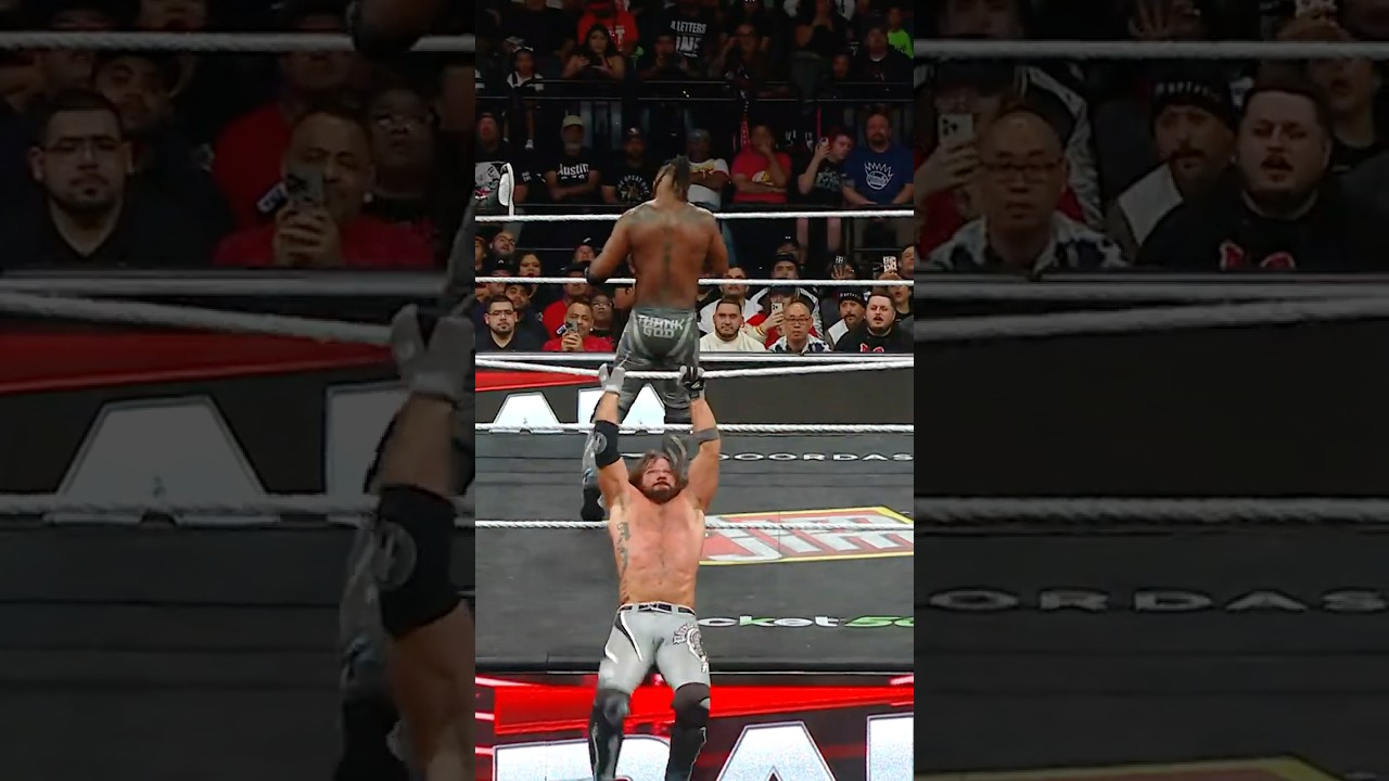 AJ Styles is just built different 💪 AJ Styles is just built different 💪
