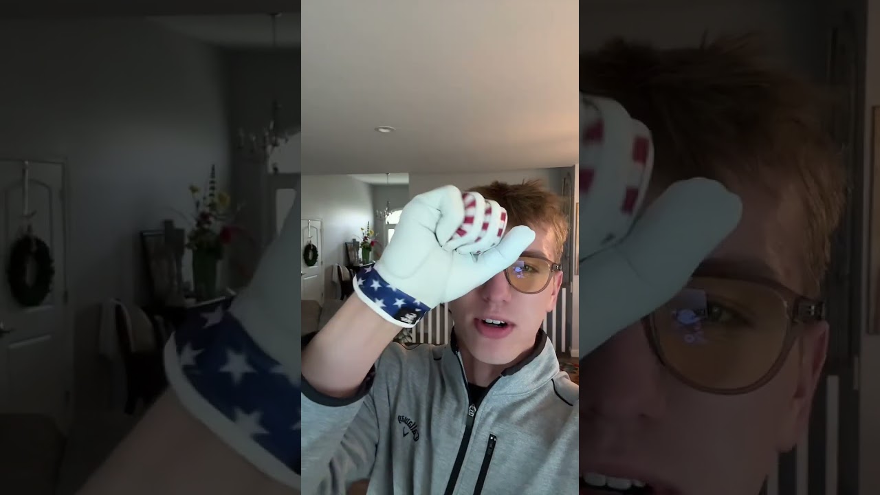 Best looking golf glove on the course Best looking golf glove on the course