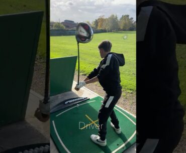 Driving Range all clubs in less than 20 seconds! #golf #RAMgolfaccubarplus #golfswing
