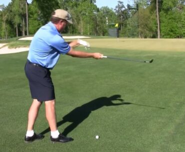 Right Arm and Elbow Function in a golf stroke.