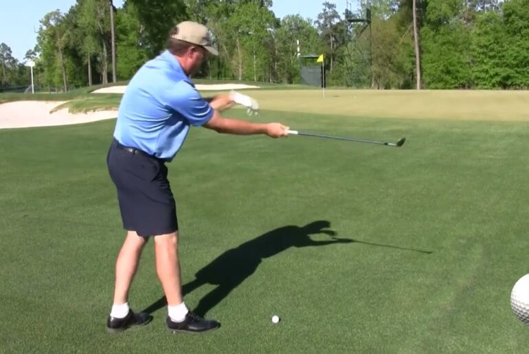 Right Arm and Elbow Function in a golf stroke. Right Arm and Elbow Function in a golf stroke.