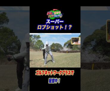 「超えないとは思ったけど」ナイツ塙さんのミラクルロブショット！？【サンドウィッチマン伊達とナイツショット!】