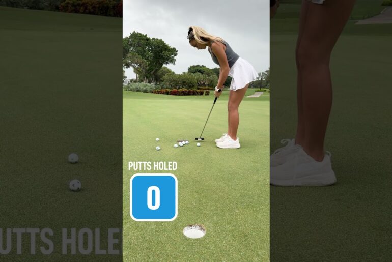 Gabby Golf Girl- 5 Foot Putt Challenge Gabby Golf Girl- 5 Foot Putt Challenge