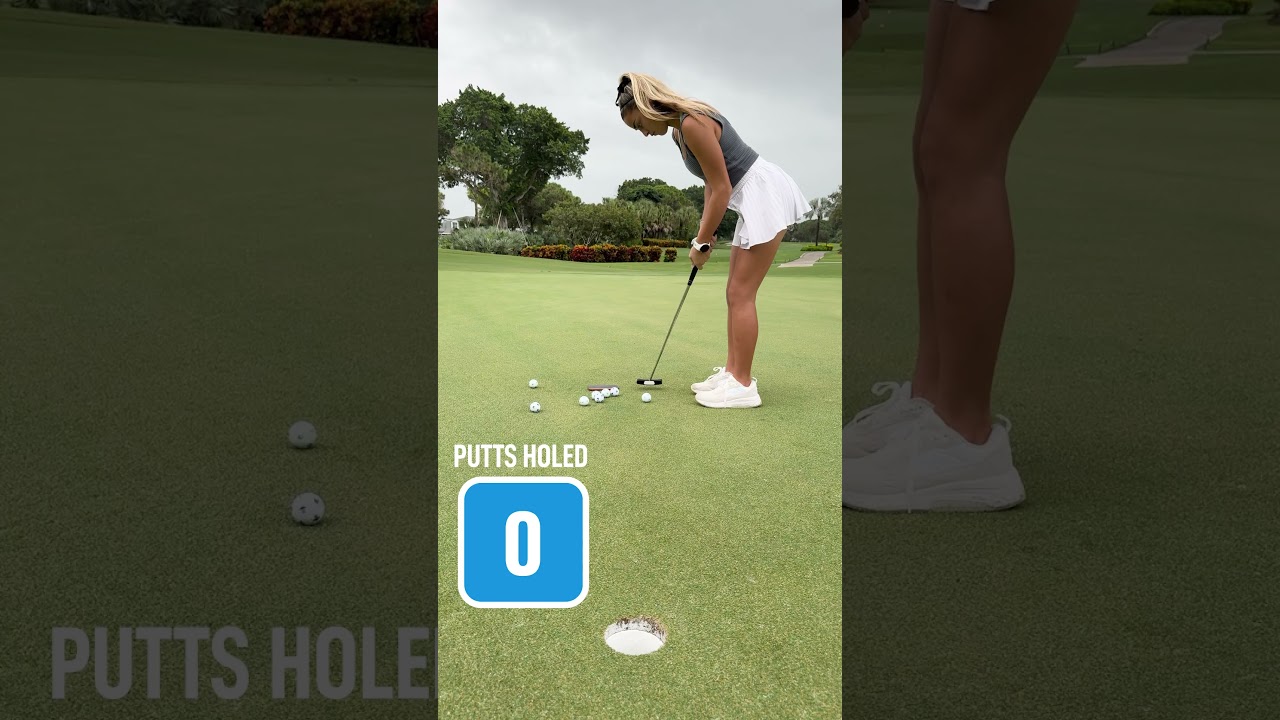 Gabby Golf Girl- 5 Foot Putt Challenge Gabby Golf Girl- 5 Foot Putt Challenge