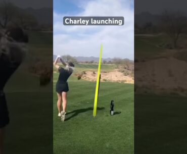 She bombed that one. #girlgolfers #golf #golfswing She bombed that one. #girlgolfers #golf #golfswing