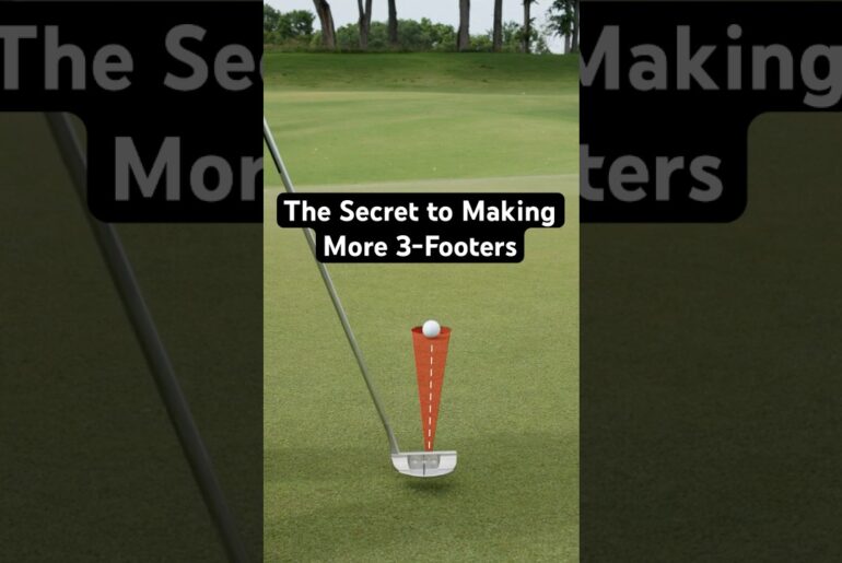 Never miss a 3-footer with this simple strategy for short putts. Never miss a 3-footer with this simple strategy for short putts.