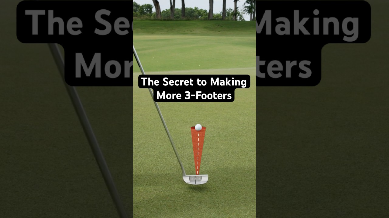 Never miss a 3-footer with this simple strategy for short putts. Never miss a 3-footer with this simple strategy for short putts.