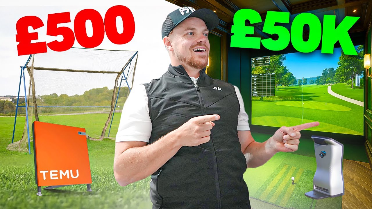 $500 vs $50,000 Golf Simulator! $500 vs $50,000 Golf Simulator!
