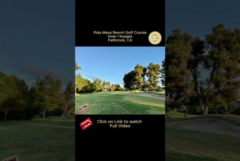 Pala Mesa Resort Golf Course | Hole 1 Images | Fallbrook, Ca | October 2025 Pala Mesa Resort Golf Course | Hole 1 Images | Fallbrook, Ca | October 2025