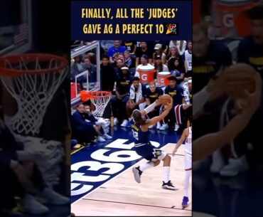 The CROWD’S reaction said it all🎉, Aaron Gordon finally delivered the WINNING dunk… 360 jam IN-GAME🔥