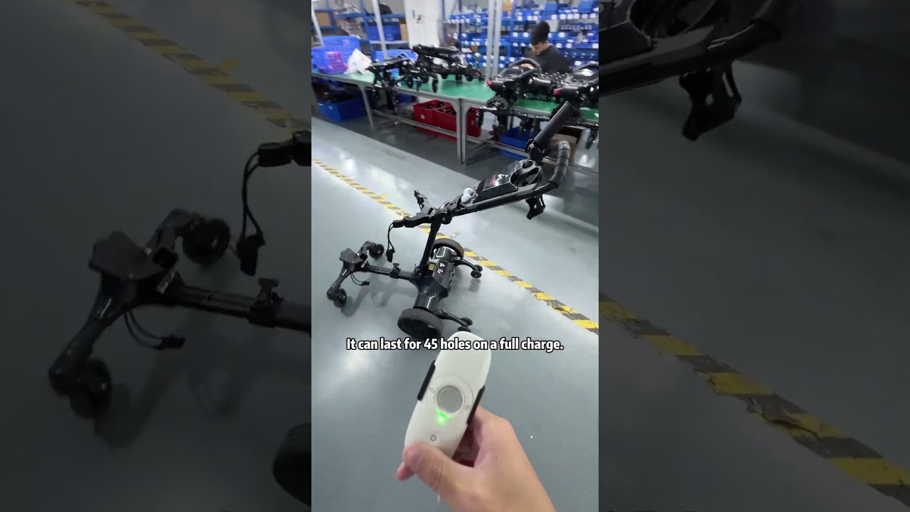 Inside a Golf Trolley Factory in China | Smart Auto-Follow Golf Cart 2025 Inside a Golf Trolley Factory in China | Smart Auto-Follow Golf Cart 2025