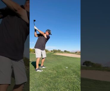 Someone is getting better with the fairway woods. Someone is getting better with the fairway woods.