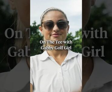 Gabby Golf Girl talks golf, content creation, and life with on the latest edition of On The Tee. 🔥 Gabby Golf Girl talks golf, content creation, and life with on the latest edition of On The Tee. 🔥
