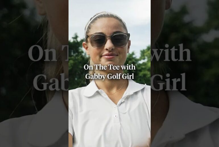 Gabby Golf Girl talks golf, content creation, and life with on the latest edition of On The Tee. 🔥