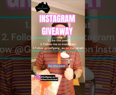 GOLF SHIRT GIVEAWAY ! Head over to my Instagram to enter ! (Australia wide) GOLF SHIRT GIVEAWAY ! Head over to my Instagram to enter ! (Australia wide)