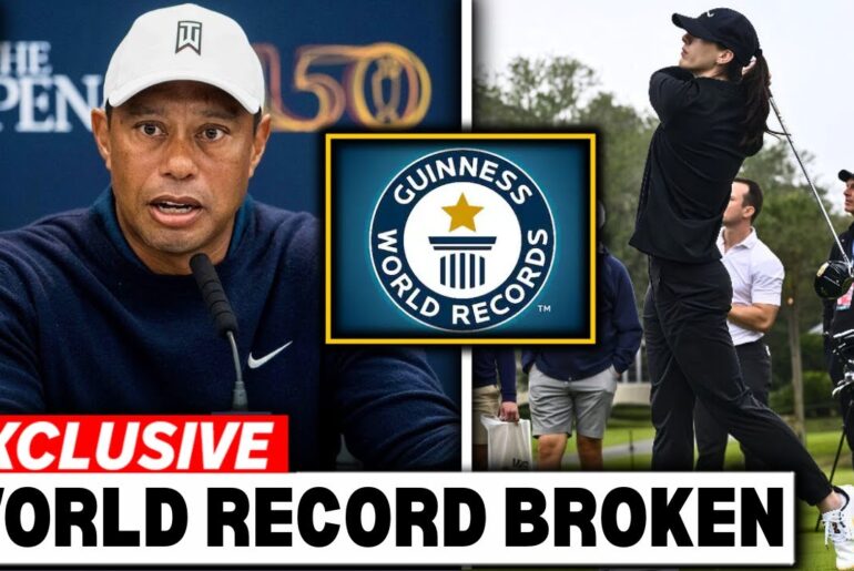“Tiger Woods Left SPEECHLESS BY Caitlin Clark She Just Broke a Golf WORLD RECORD!” “Tiger Woods Left SPEECHLESS BY Caitlin Clark She Just Broke a Golf WORLD RECORD!”