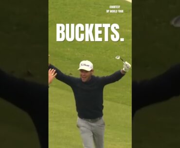 GOLF SHOT OF THE FALL! #dpworldtour #dptour #golf #progolf #golfswing