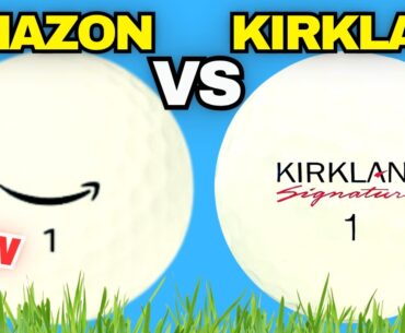 NEW Amazon Basics vs Kirkland Golf Ball! (CUT OPEN!) NEW Amazon Basics vs Kirkland Golf Ball! (CUT OPEN!)