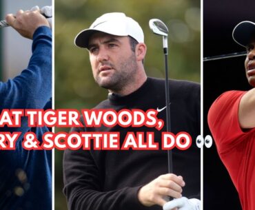 How Rory McIlroy, Scottie Scheffler & Tiger Woods All Start the Backswing ⛳🔥 How Rory McIlroy, Scottie Scheffler & Tiger Woods All Start the Backswing ⛳🔥