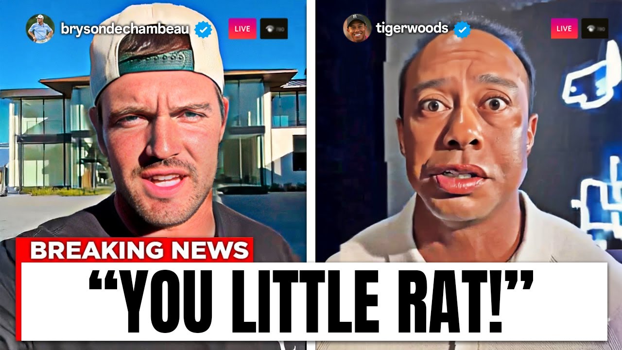 Bryson DeChambeau Sends Shocking Message to Tiger Woods Bryson DeChambeau Sends Shocking Message to Tiger Woods