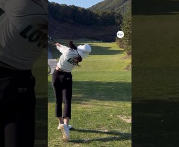 오늘의 맛있는 페이드 🎃 | 박지예 프로(Jiye Park) #골프레슨_학동 오늘의 맛있는 페이드 🎃 | 박지예 프로(Jiye Park) #골프레슨_학동