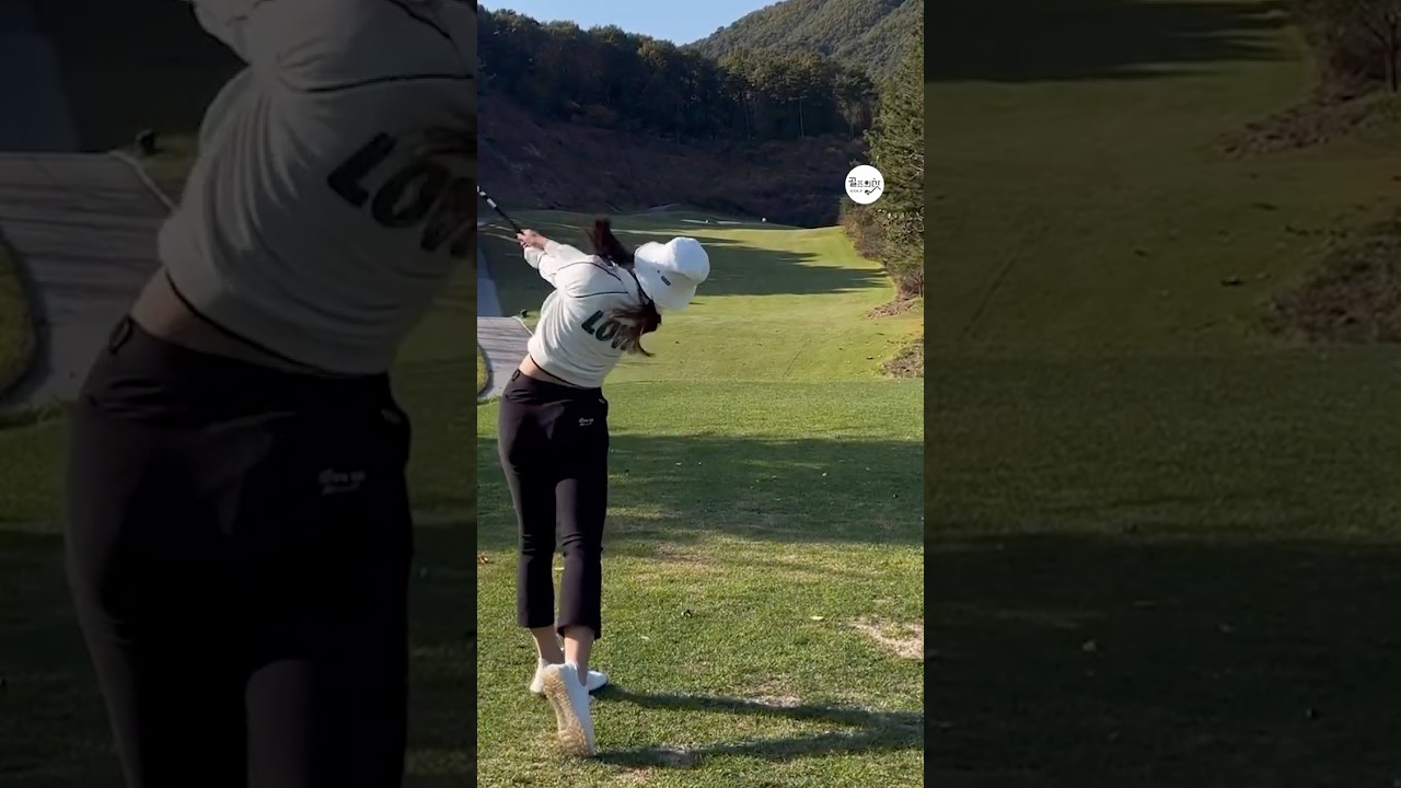 오늘의 맛있는 페이드 🎃 | 박지예 프로(Jiye Park) #골프레슨_학동 오늘의 맛있는 페이드 🎃 | 박지예 프로(Jiye Park) #골프레슨_학동