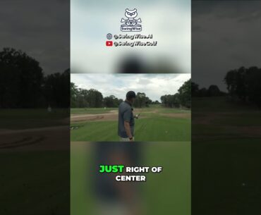 Golf Course Par 4 Strategy: Master Your Tee Shot! #shorts Golf Course Par 4 Strategy: Master Your Tee Shot! #shorts