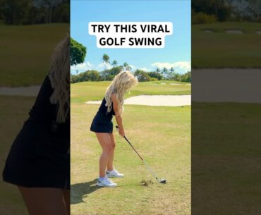 She Has an Insane Golf Swing 😱