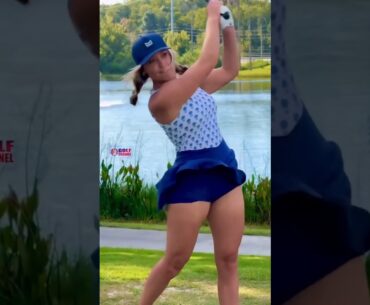 Amazing Golf Swing you need to see | Golf Girl awesome swing | Golf shorts | GABI POWEL Amazing Golf Swing you need to see | Golf Girl awesome swing | Golf shorts | GABI POWEL