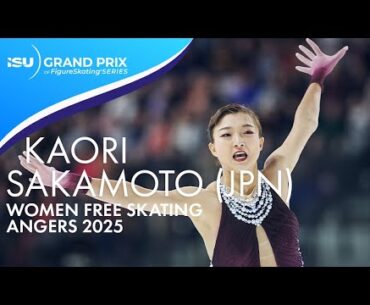Kaori SAKAMOTO | Women Free Skating | Angers 2025 | #GPFigure