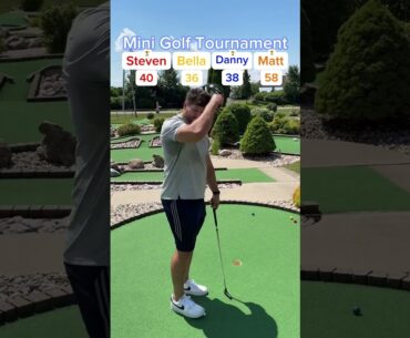 BELLA’S BACK! Mini Golf Tournament #6 (Hole 18) #golf #minigolf #viral