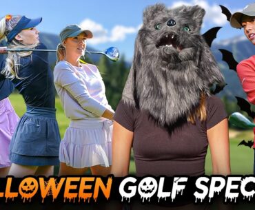 Halloween Golf Challenge: Loser Trick-or-Treats in a Banana Costume! | Golf Girl Games Halloween Golf Challenge: Loser Trick-or-Treats in a Banana Costume! | Golf Girl Games
