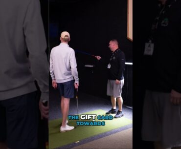 Free Golf Club Fitting? Get 100% Back in Gift Card! #shorts