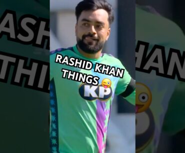 Rashid Khan doing Rashid Khan things ✨