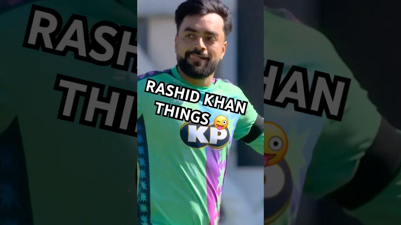 Rashid Khan doing Rashid Khan things ✨ Rashid Khan doing Rashid Khan things ✨