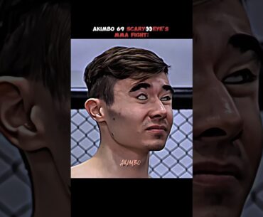 🔥💪AKIMBO 69 EYES SCARY MMA FIGHT [ARMWRESTLER]#sports #trending
