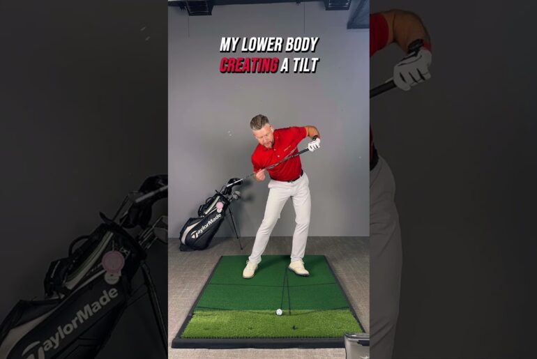 One of my favourite drills 🏌️#golf #stackandtilt #golftips #golftec
