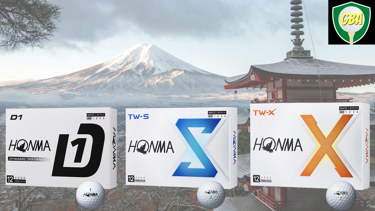 Honma D1 VS TW-S VS TW-X Golf Ball Reviews | Japan Craftsmanship at an Insanely Good Cost Honma D1 VS TW-S VS TW-X Golf Ball Reviews | Japan Craftsmanship at an Insanely Good Cost