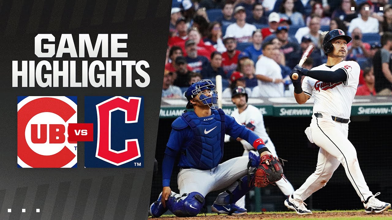 Cubs vs. Guardians Game Highlights (8/12/24) | MLB Highlights Cubs vs. Guardians Game Highlights (8/12/24) | MLB Highlights