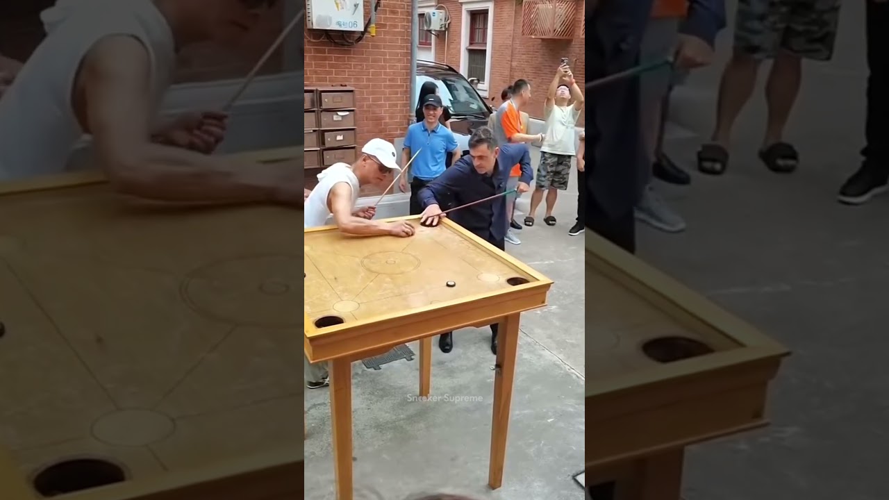 Ronnie O’Sullivan Showcases Carrom Skills | 2024 Shanghai Masters #Shorts Ronnie O'Sullivan Showcases Carrom Skills | 2024 Shanghai Masters #Shorts