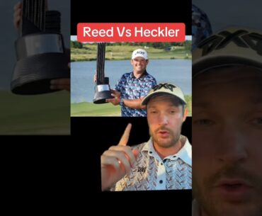 How Patrick's Reed handles hecklers #shorts #highlights #golf