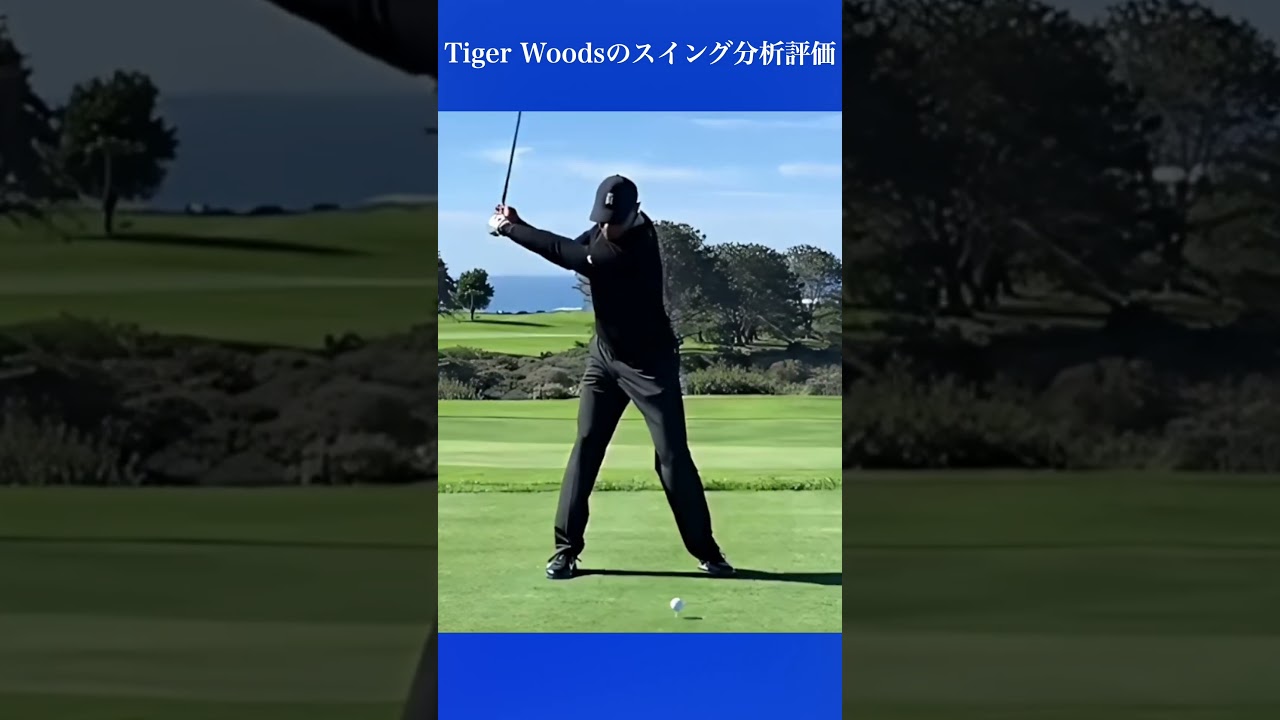 Tiger Woodsのスイング分析評価#short Tiger Woodsのスイング分析評価#short