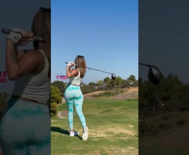 Amazing Golf Swing you need to see | Golf Girl awesome swing | Golf shorts | Jas Grewal Amazing Golf Swing you need to see | Golf Girl awesome swing | Golf shorts | Jas Grewal