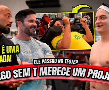 THIAGO SEM T MERECE UM PROJETO? ELE PASSOU NO TESTE?